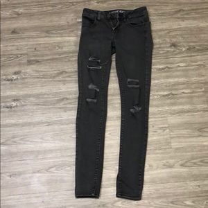 American Eagle black jegging